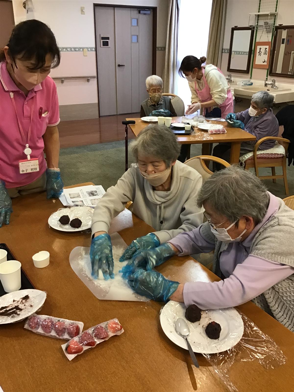 おやつ教室の様子